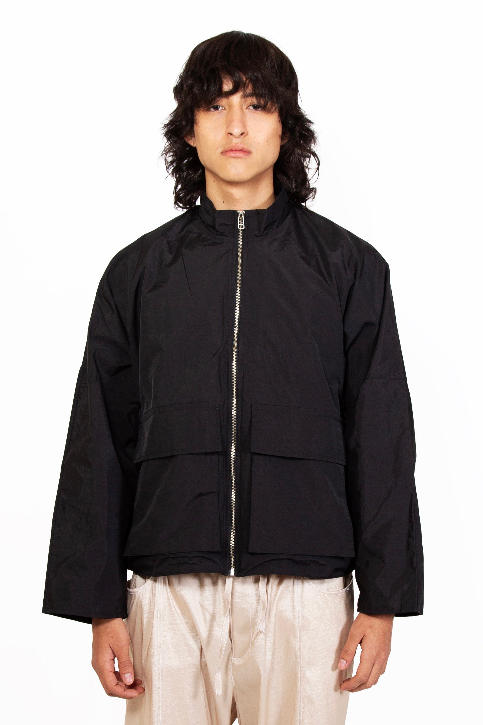 Kimono Windbreaker Black