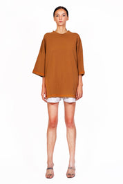 Brown Oversize T-shirt