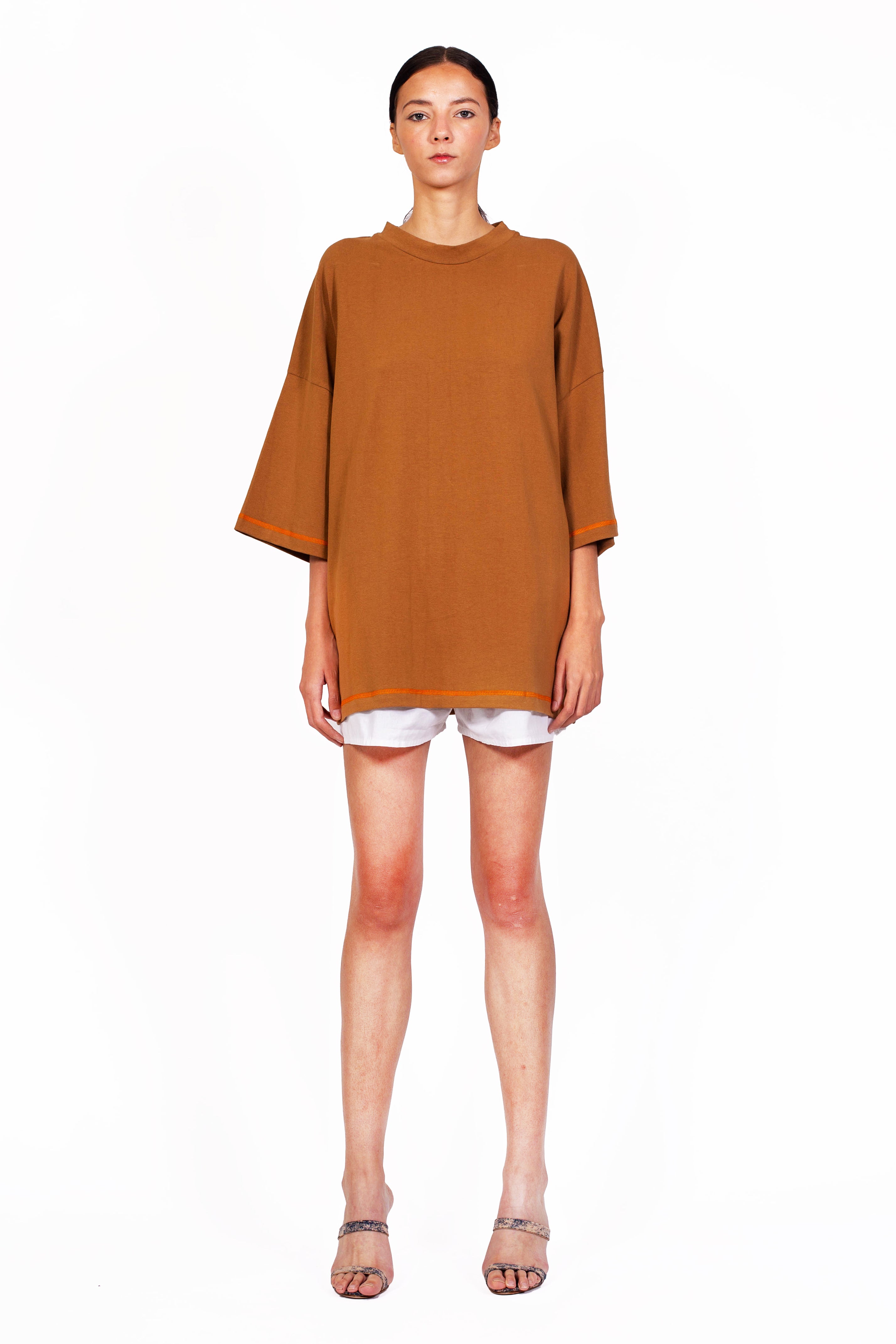 Brown Oversize T-shirt