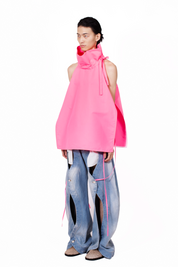 Detachable Top Hot Pink