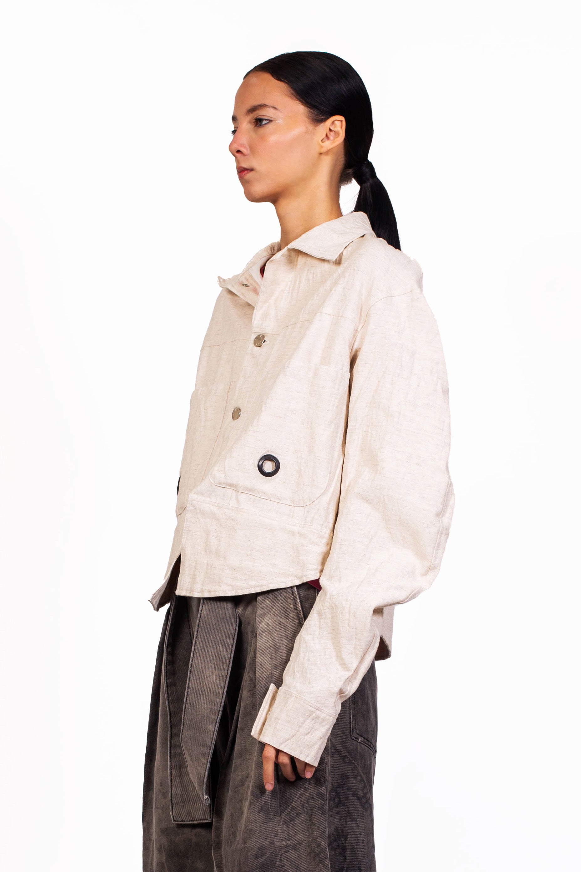 Sand Linen Jacket