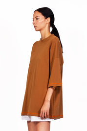 Brown Oversize T-shirt