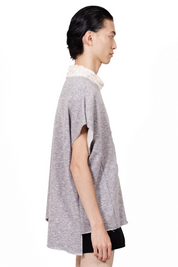 Asymmetric Sleeveless Hoodie