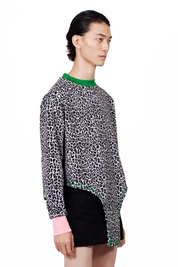 Animal Print Sweatshirt