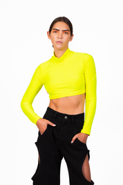 Skin Neon Crop Top