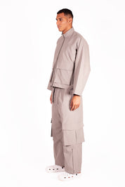 Kimono Windbreaker Gray