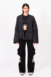 Kimono Windbreaker Black