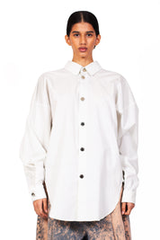 White Classic Oversize Shirt