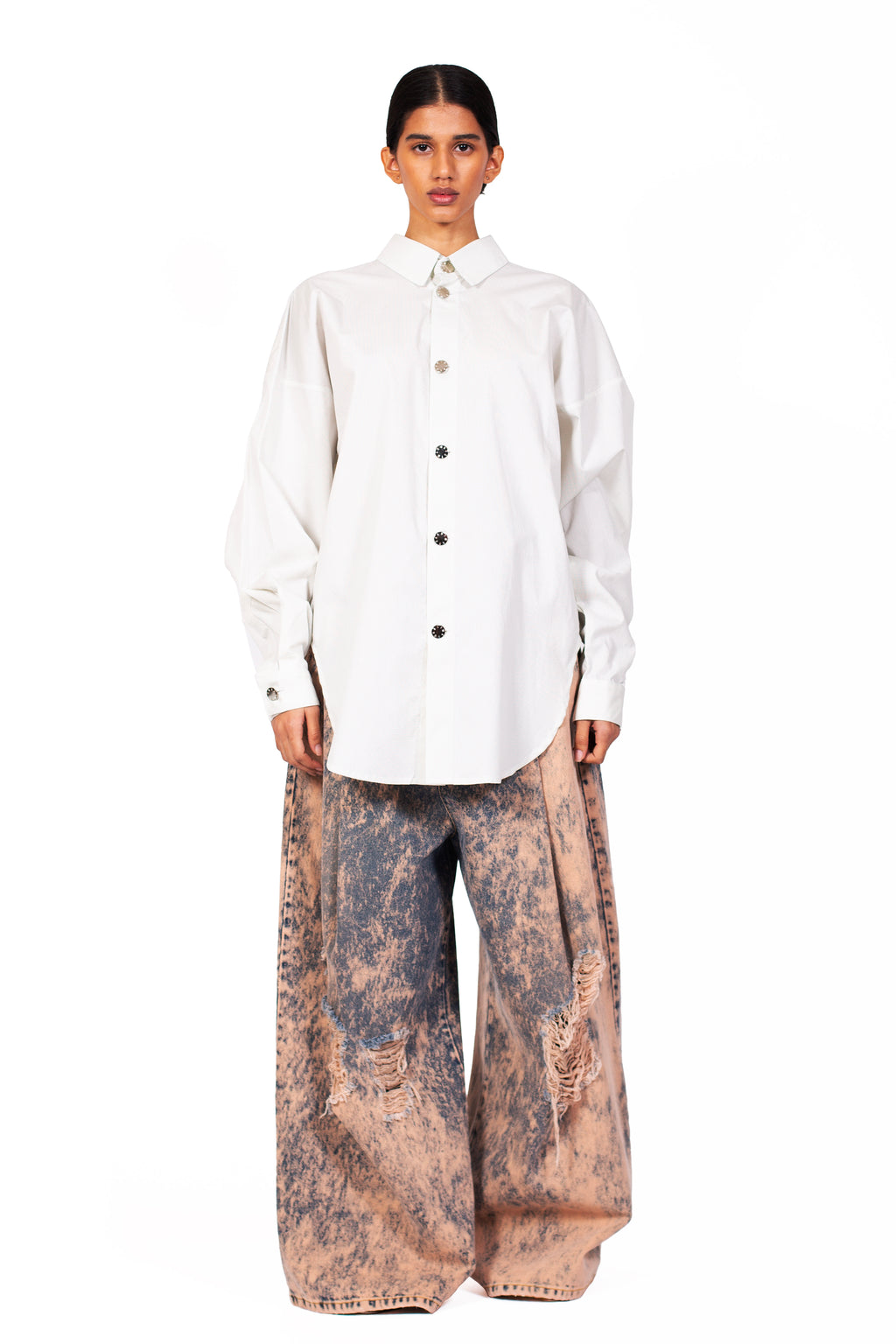 White Wide Shirt