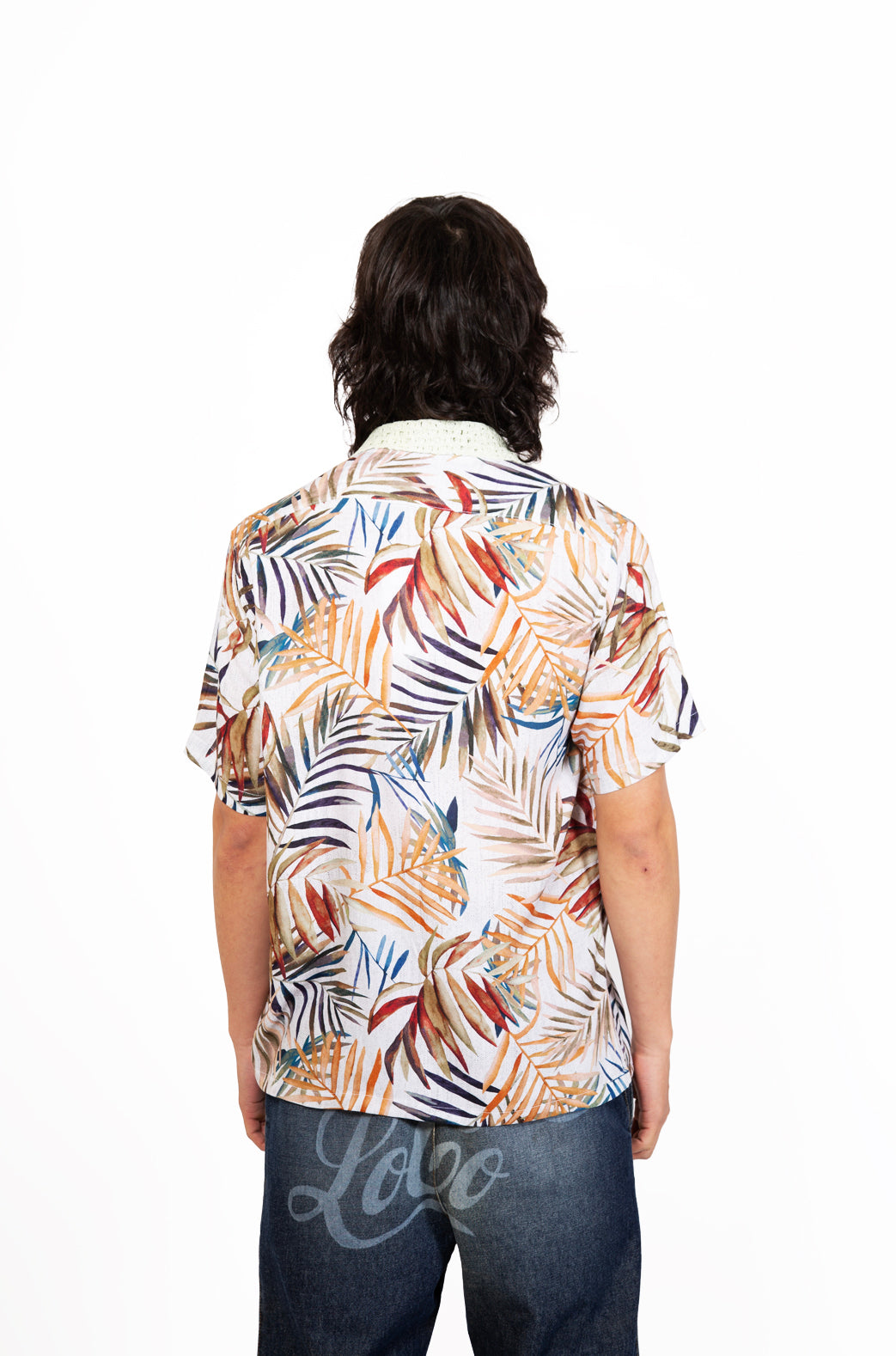 Camp-Collar Duo Shirt