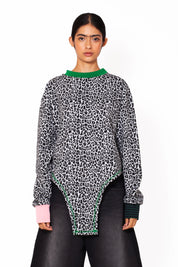 Leopard Body Sweatshirt