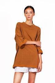 Brown Oversize T-shirt