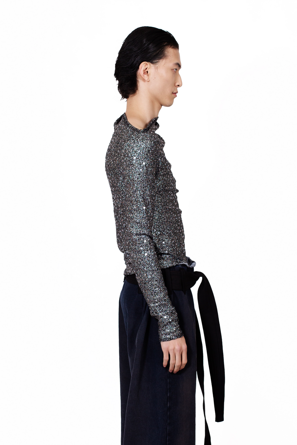 Sequin Asymmetric Top