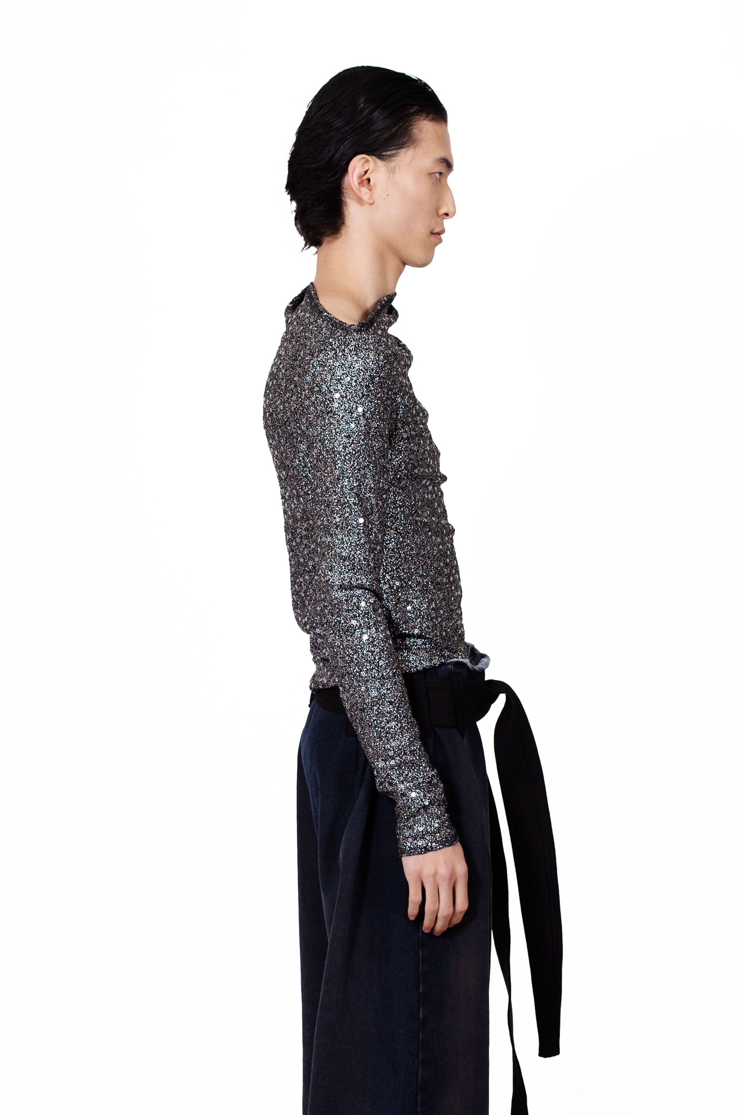 Sequin Asymmetric Top
