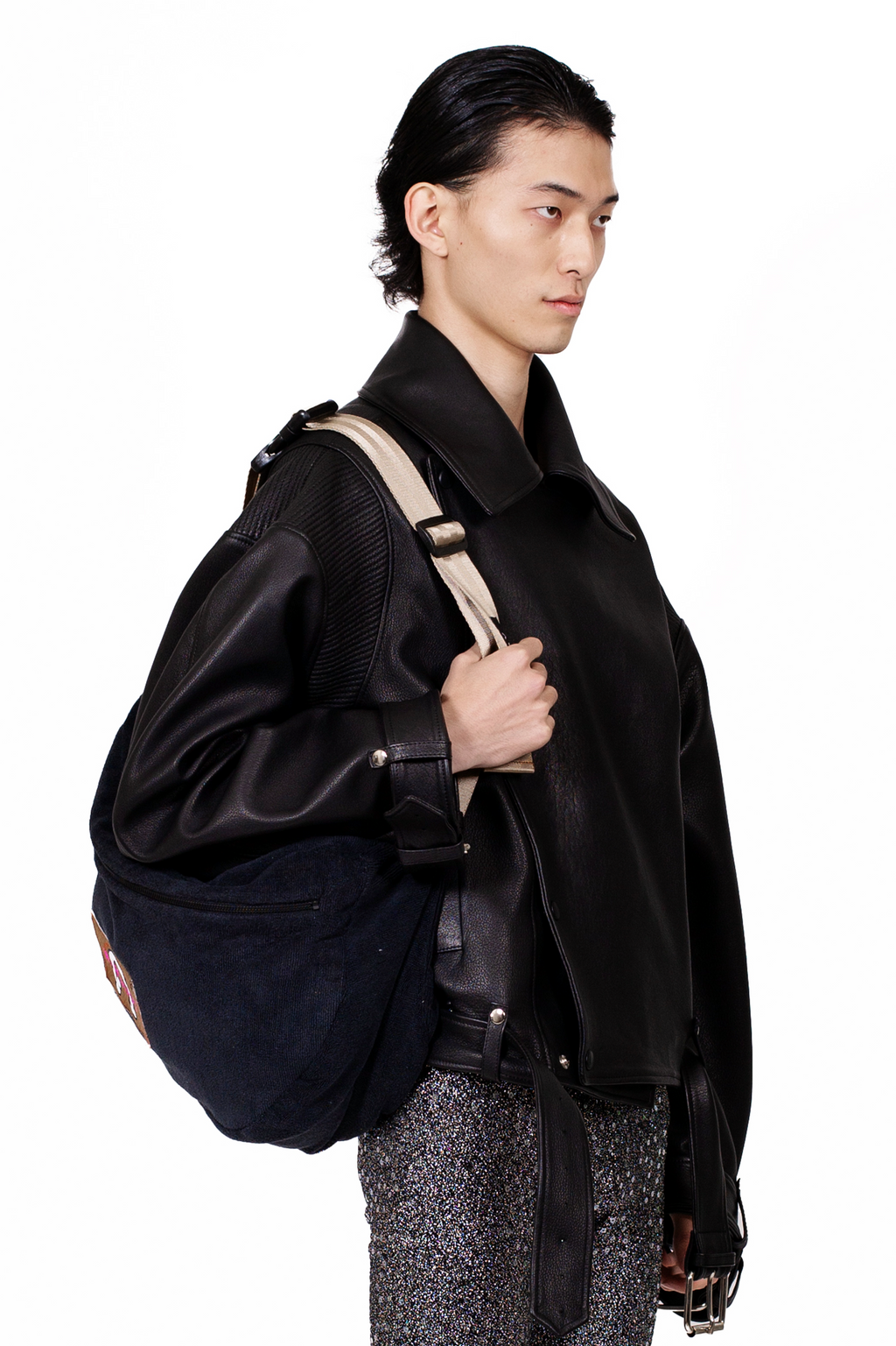 Oversized Towel Belt Bag