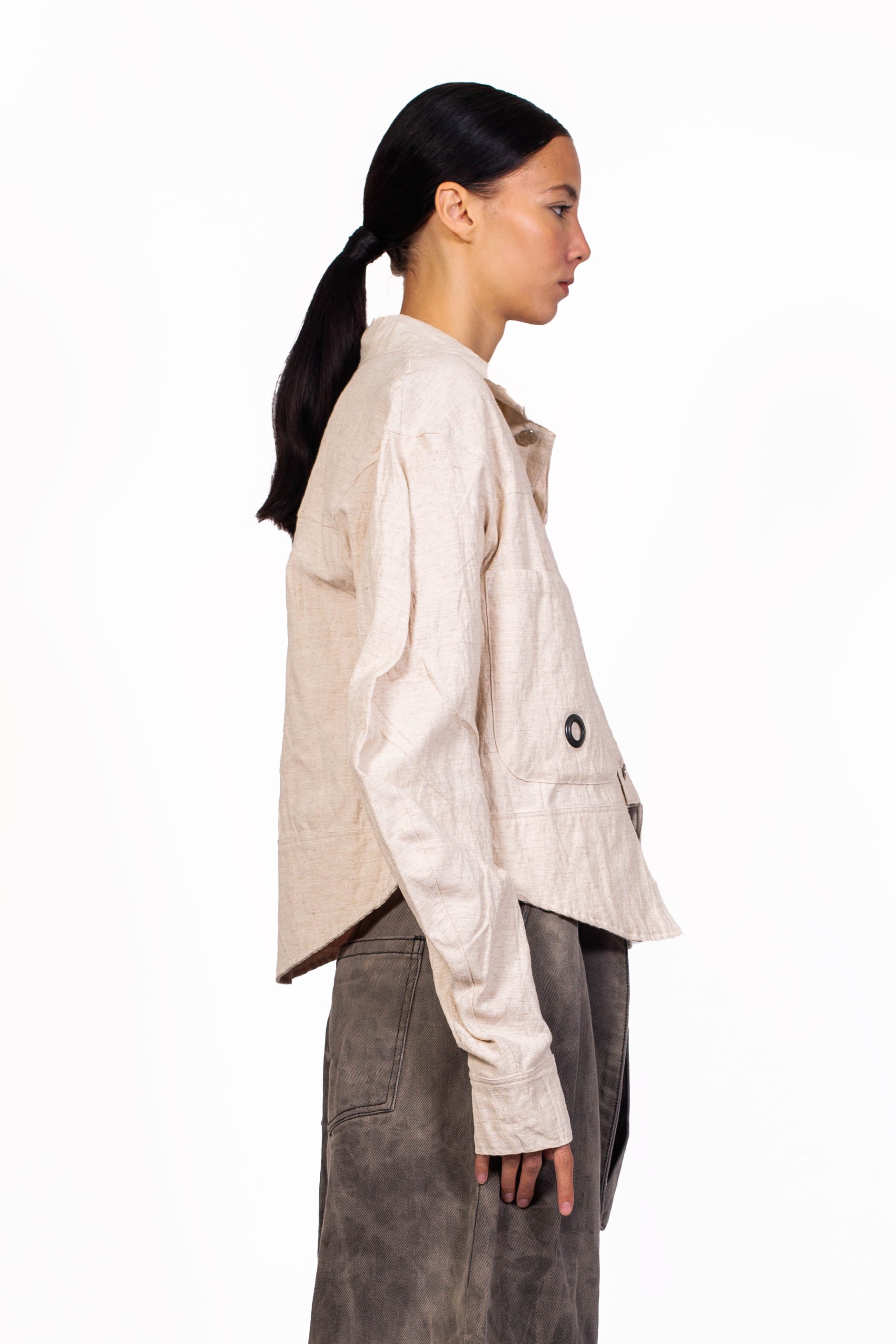 Sand Linen Jacket