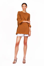 Brown Oversize T-shirt