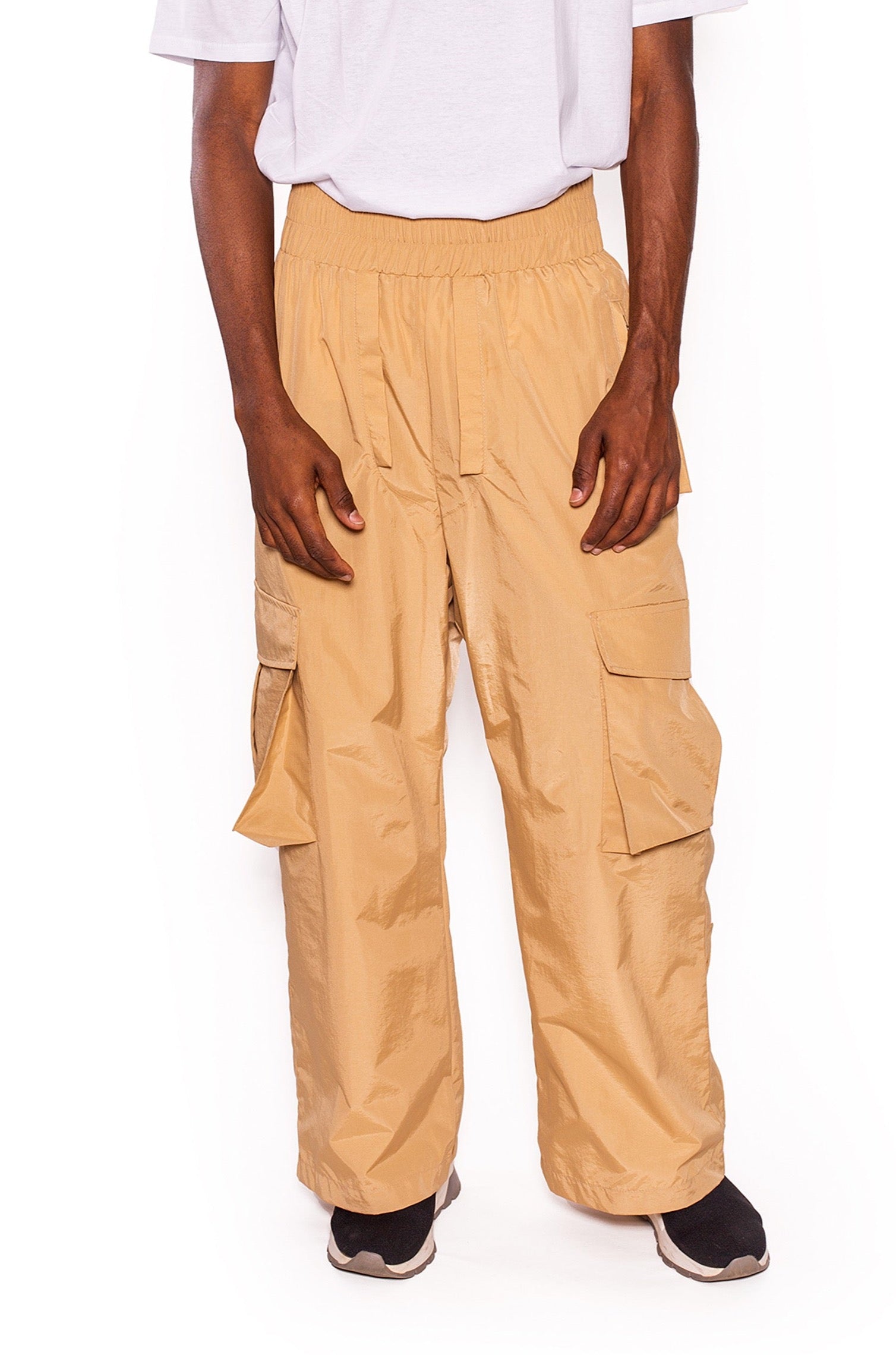 Cargo Wide Track-Pants Navy