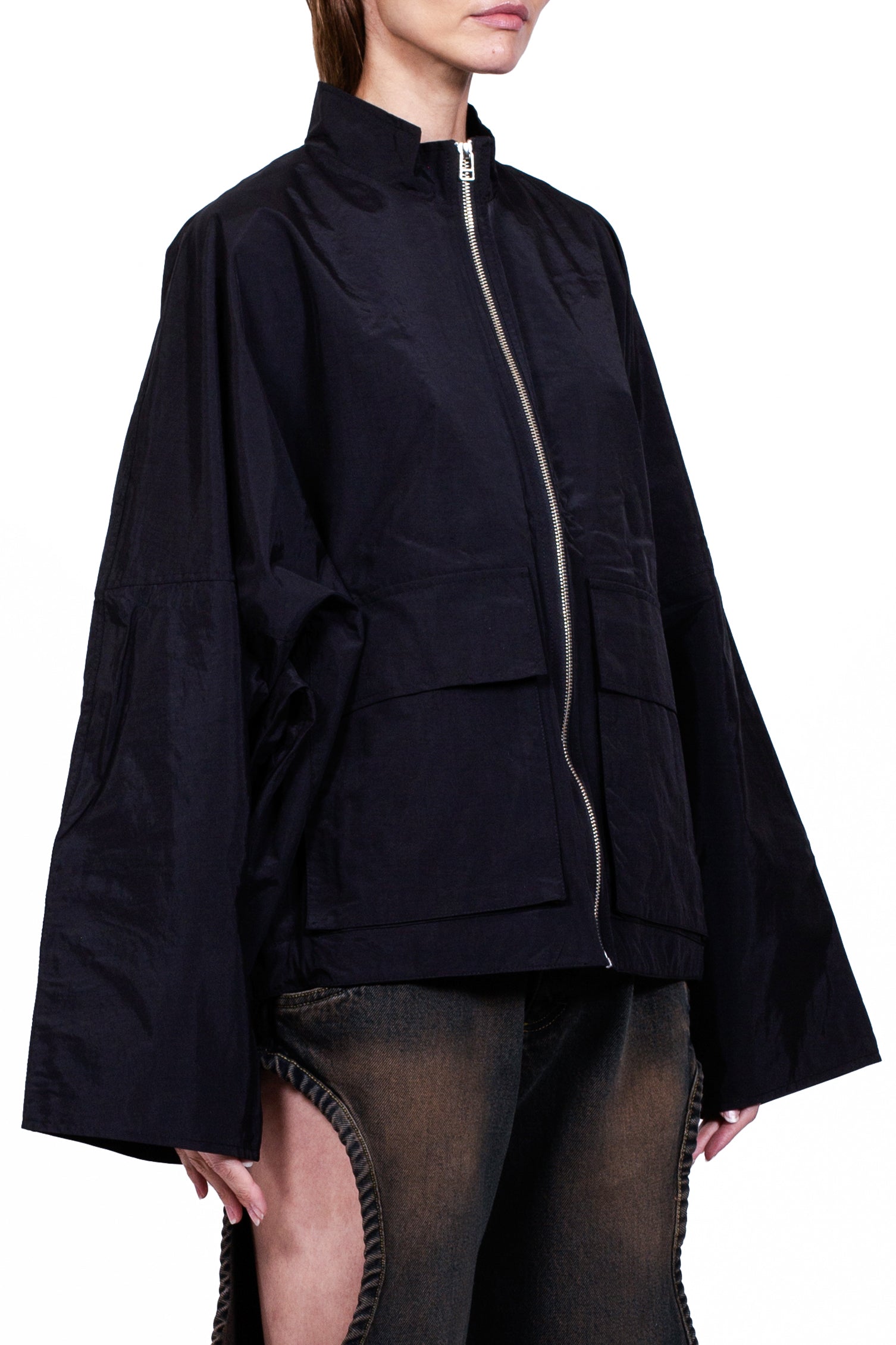 Kimono Windbreaker Black