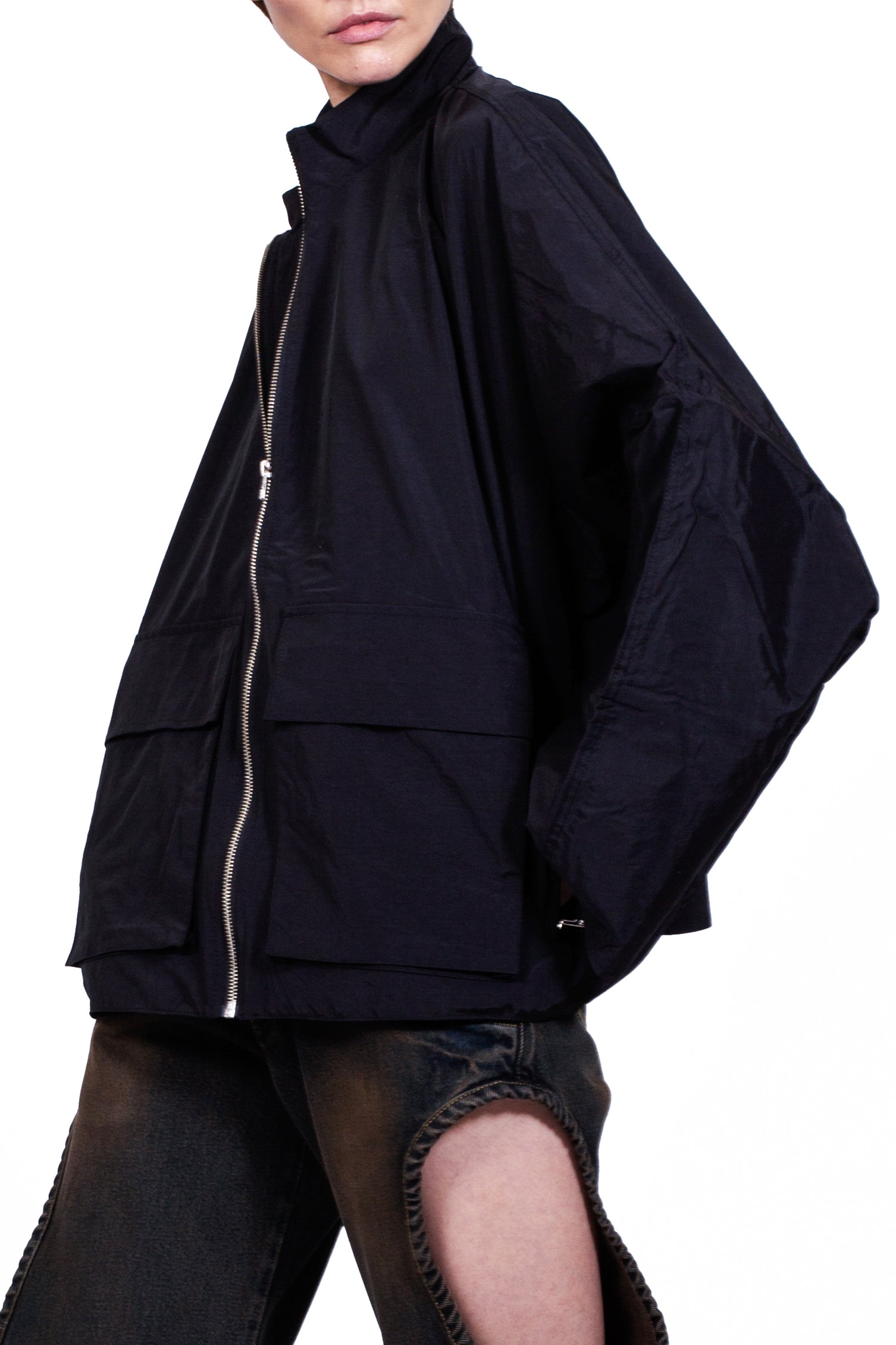 Kimono Windbreaker Black