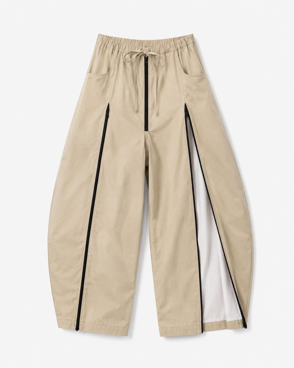 Zip-Slit Pants