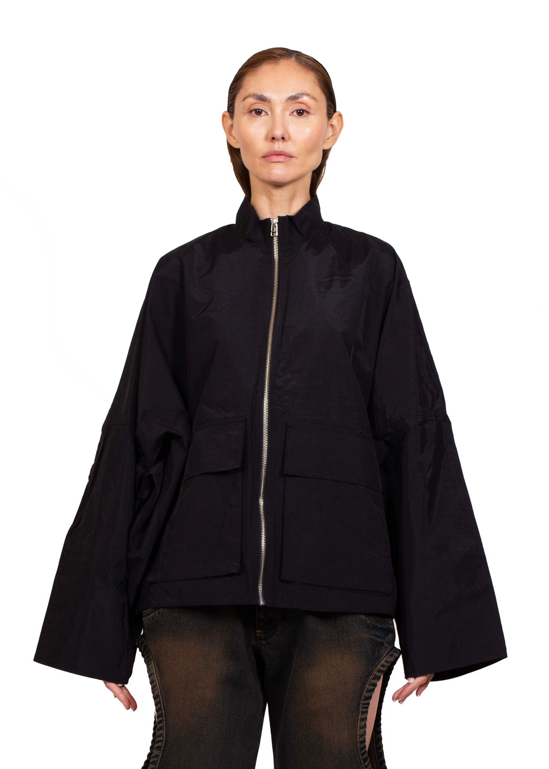 Kimono Windbreaker Black