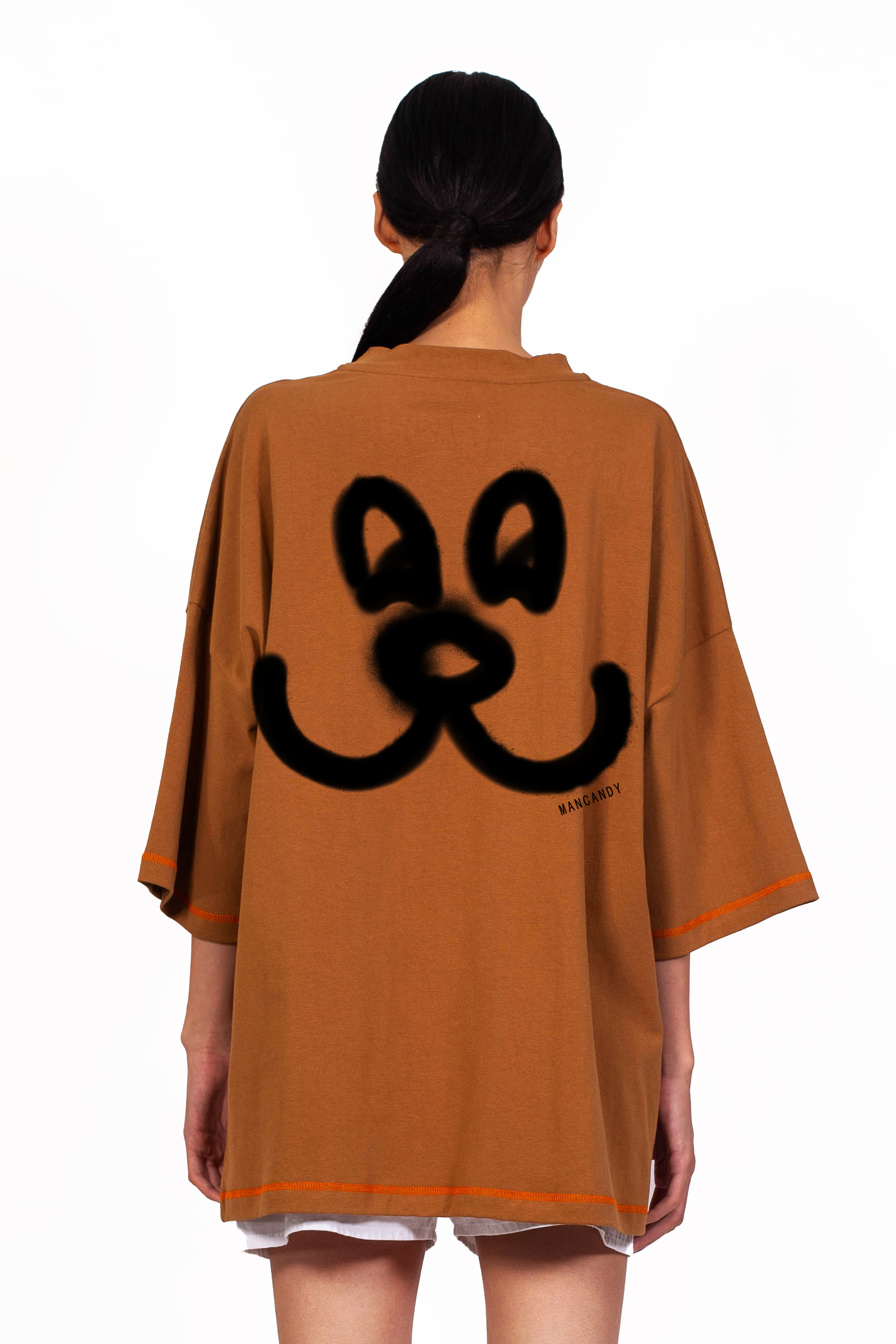 Brown Oversize T-shirt