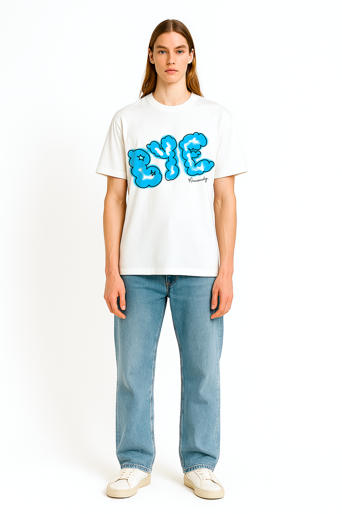 Camiseta BYE Blanca