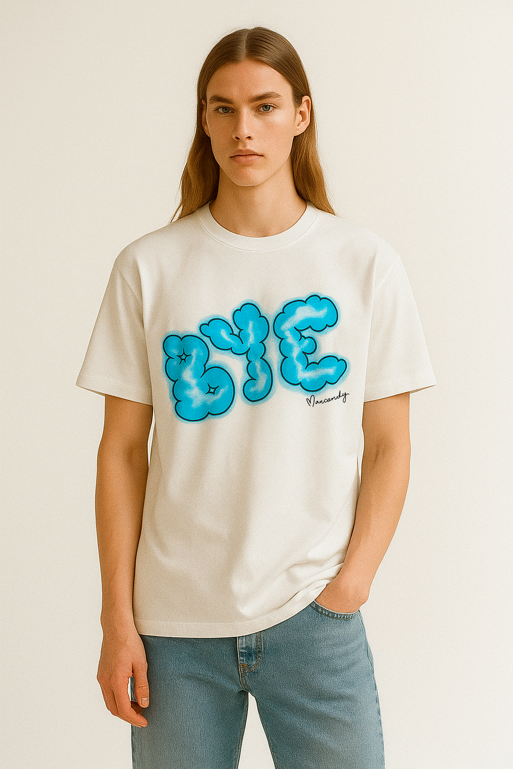 Camiseta BYE Blanca