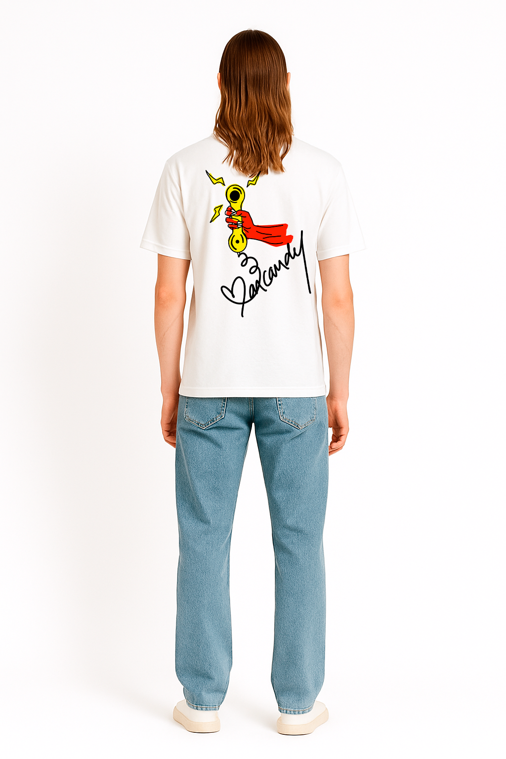 Camiseta Diablo Blanca