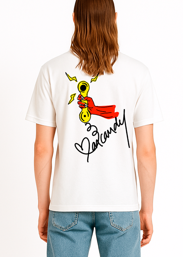 Camiseta Diablo Blanca