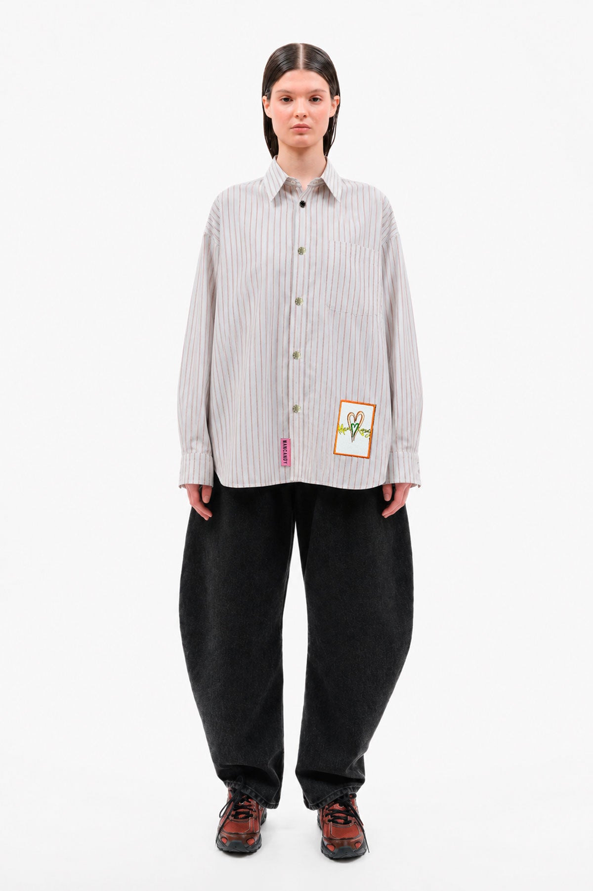 Grandpa Stripe Shirt