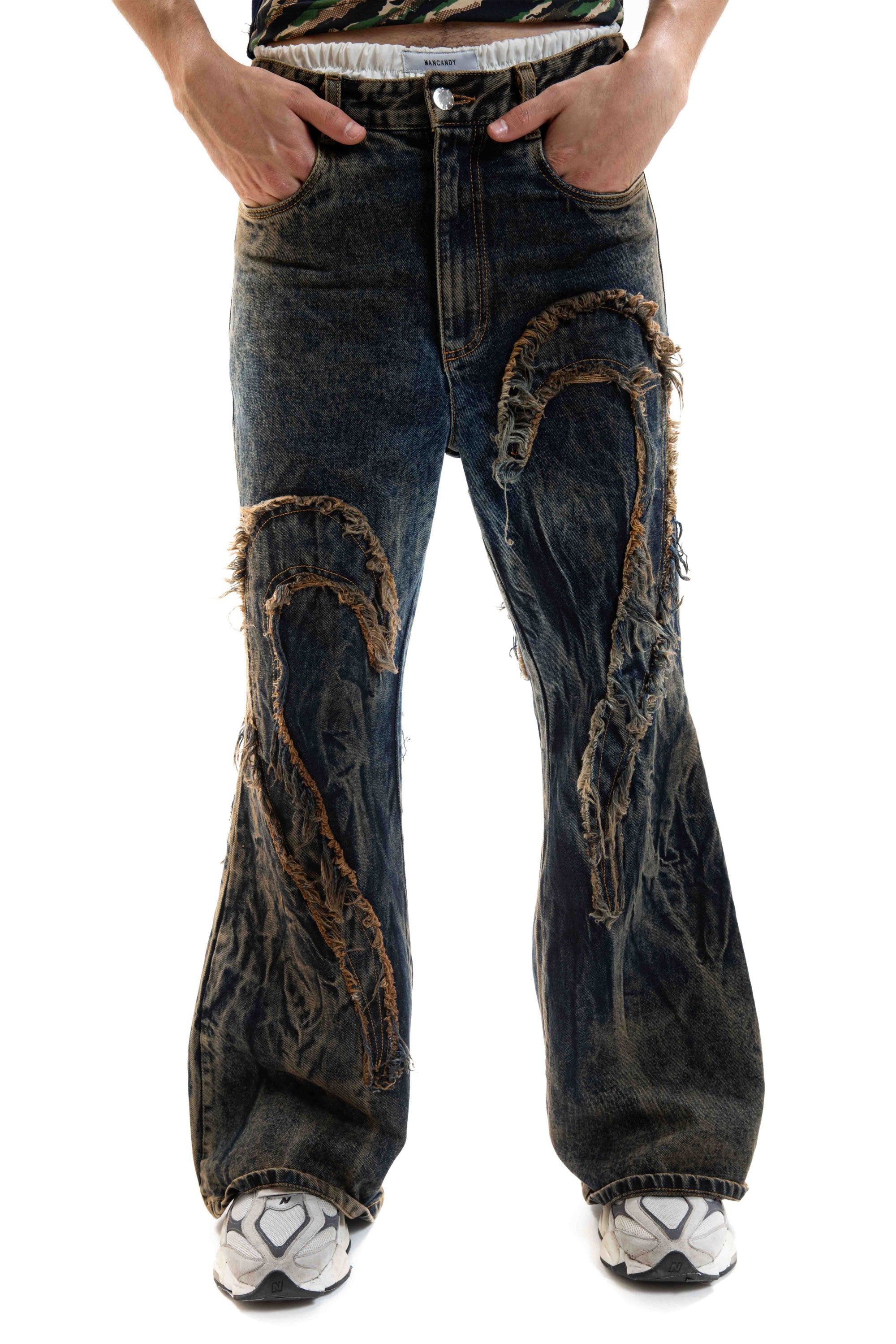 Bladed Hearts Jeans