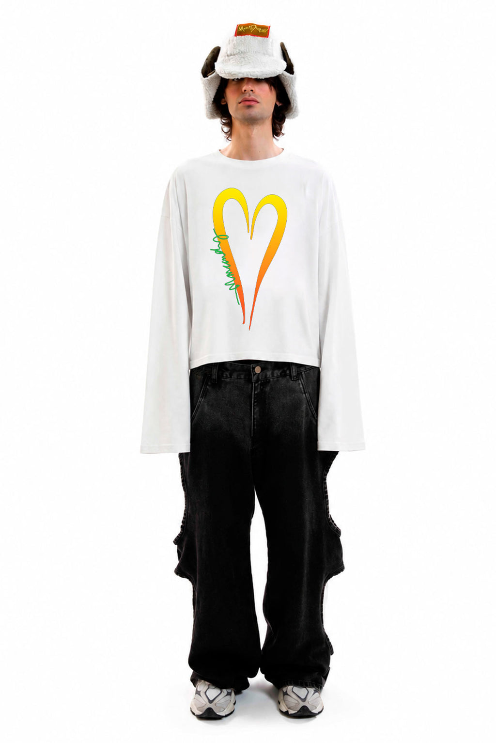 Conga Bladed Heart Overlong Tee