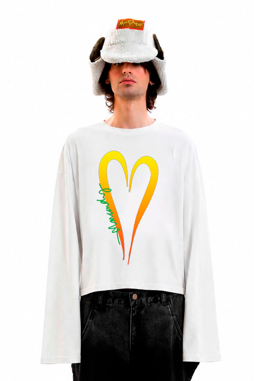 Conga Bladed Heart Overlong Tee