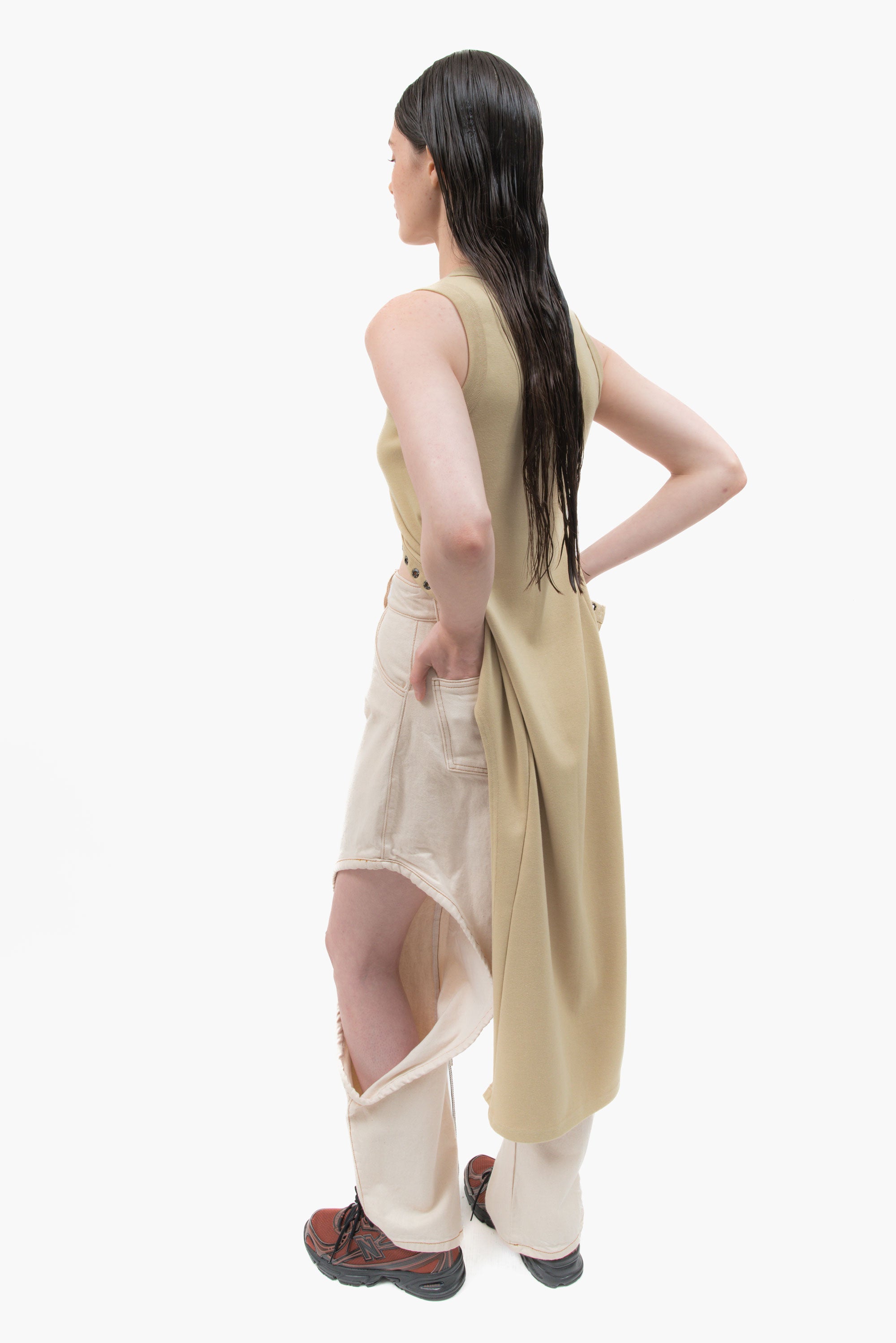Laced Long Tank Top