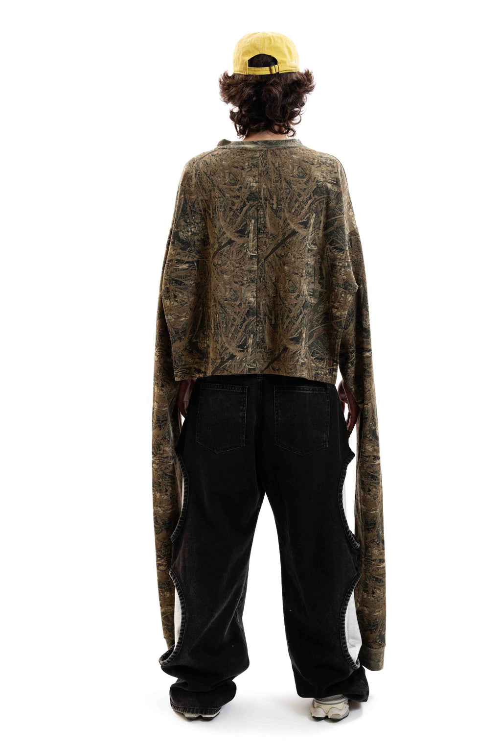 Poncho Sweatshirt Camo