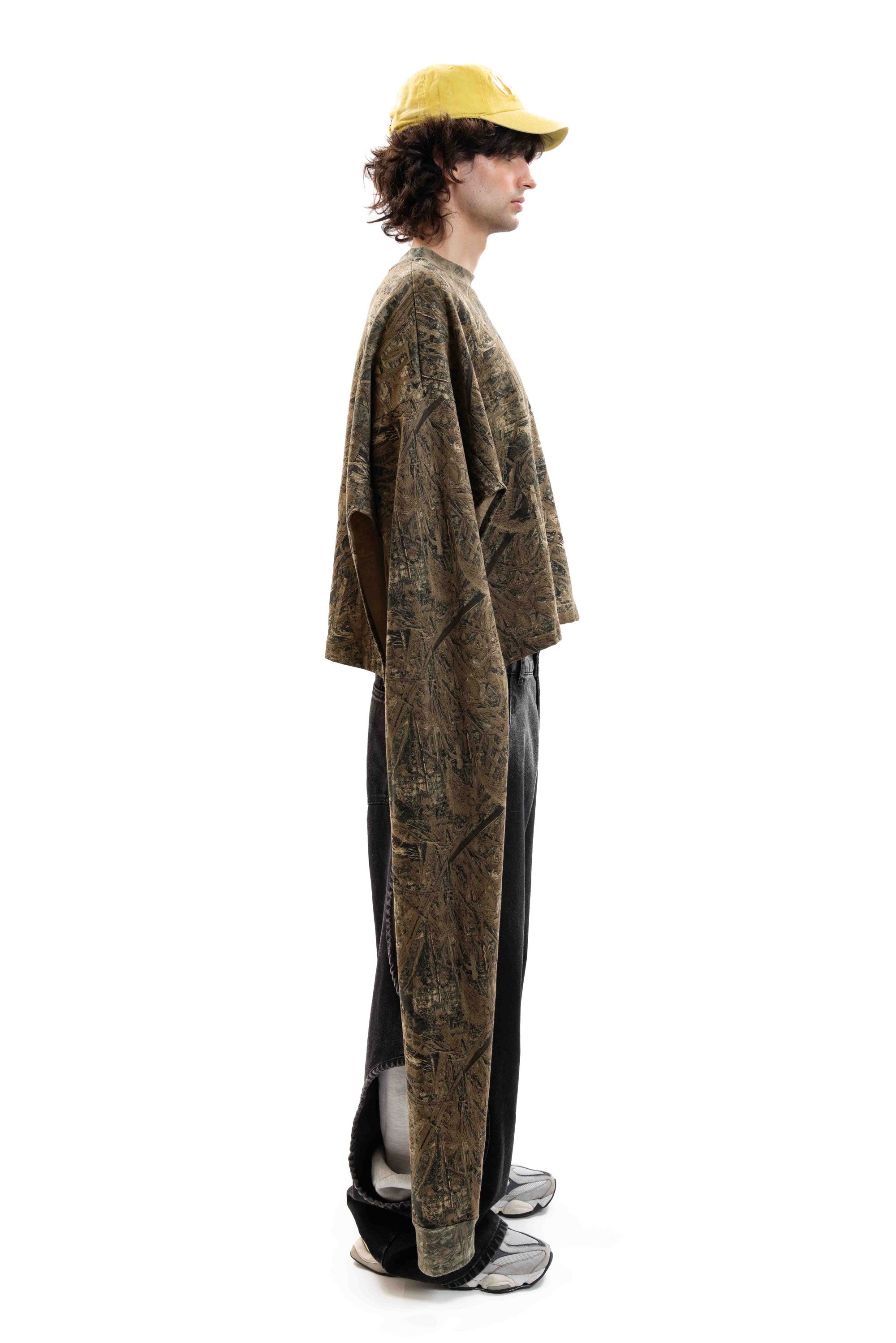 Poncho Sweatshirt Camo