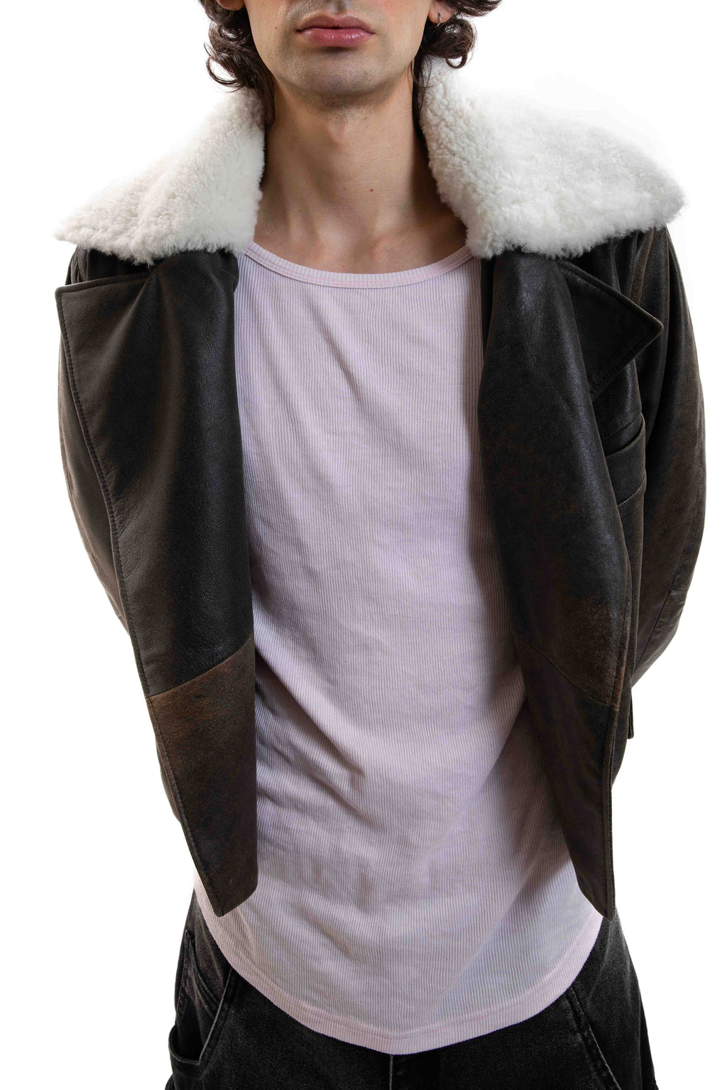Wide Aviator Jacket