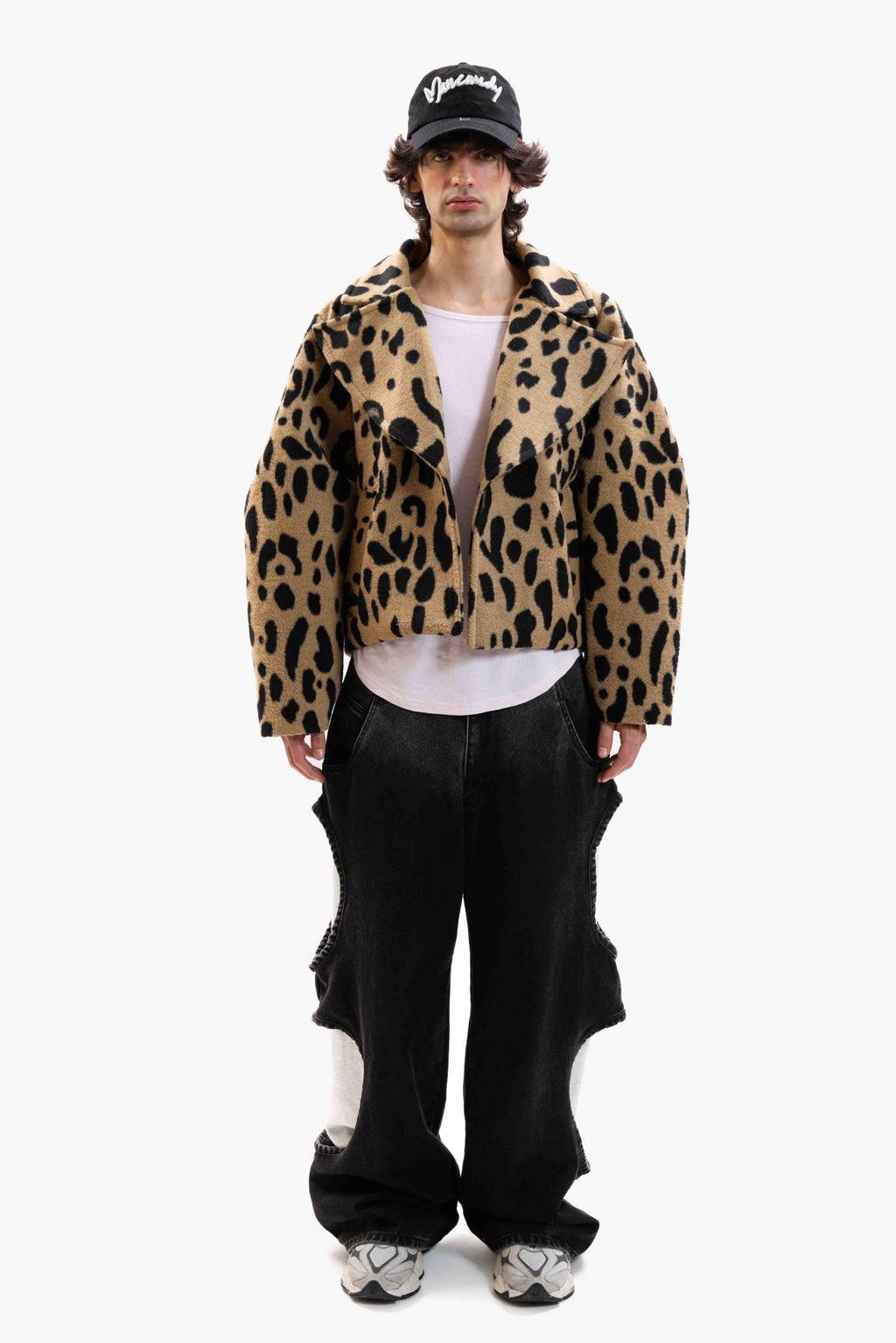 Wide Leopard Coat