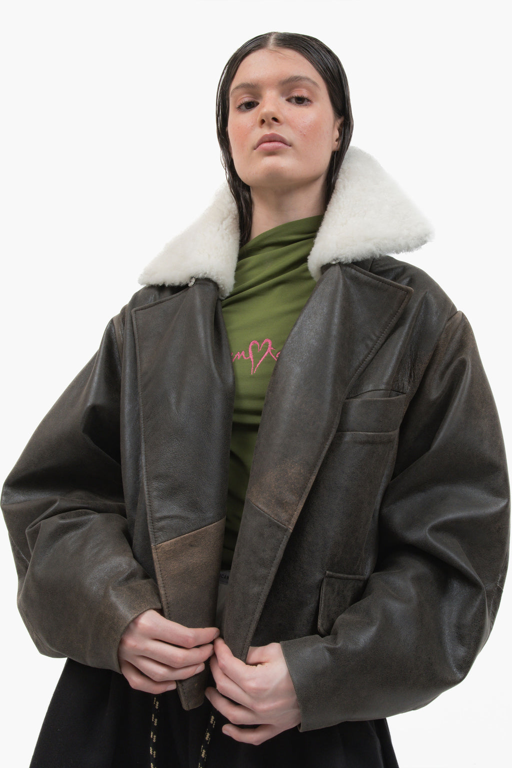 Wide Aviator Jacket