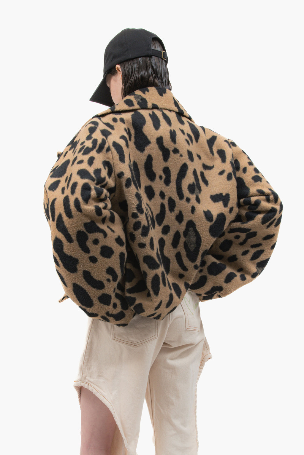 Wide Leopard Coat