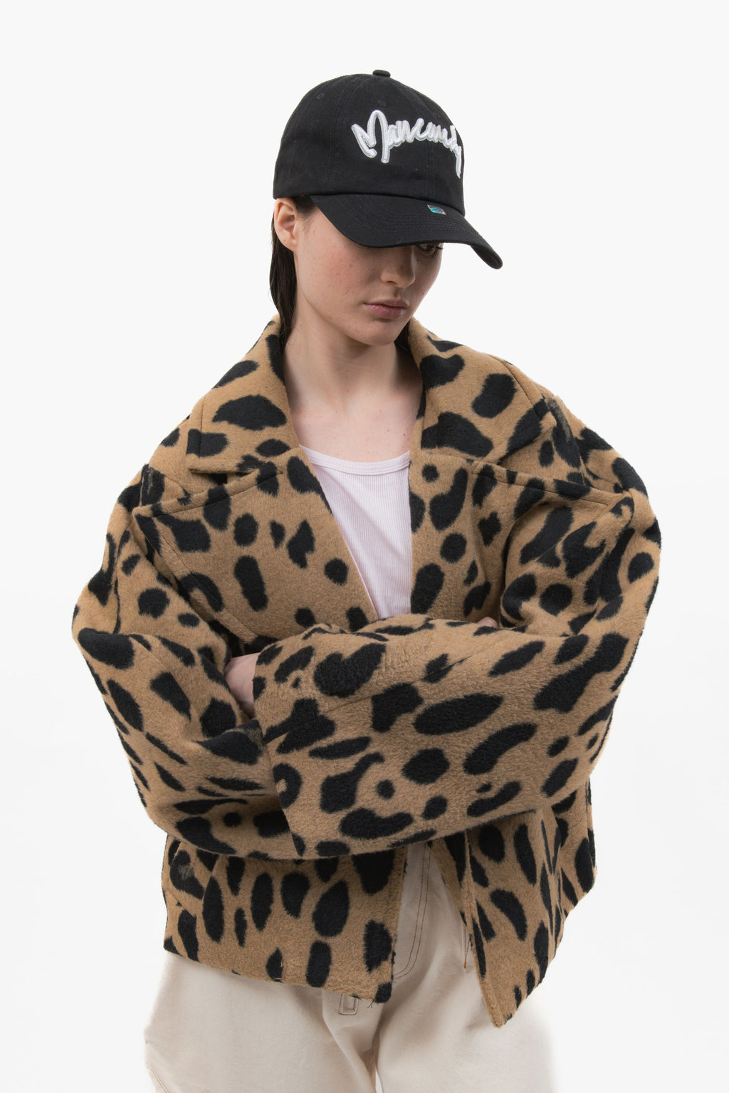 Wide Leopard Coat