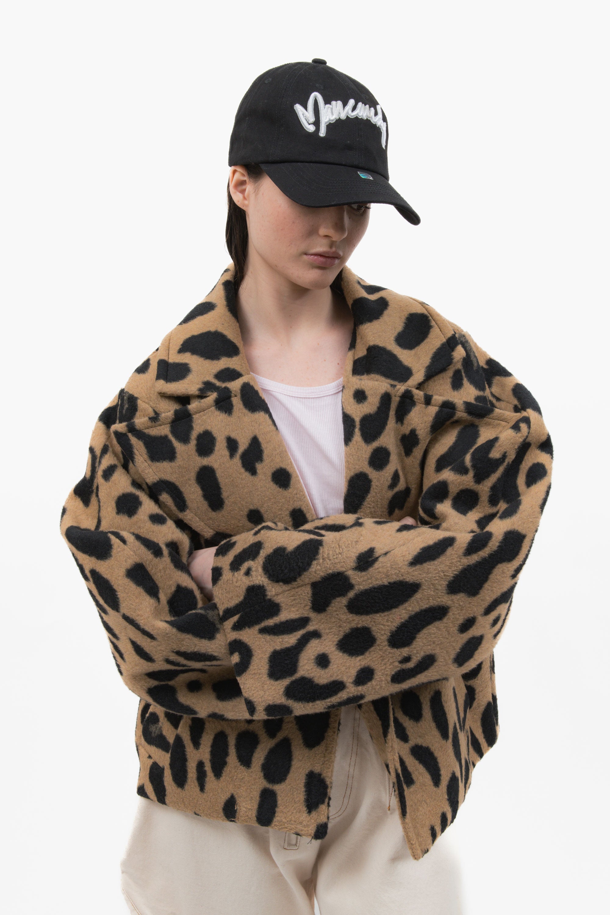 Wide Leopard Coat