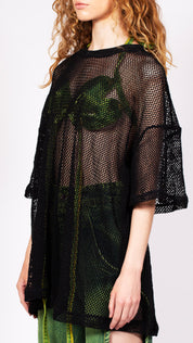 Fishnet Oversize T