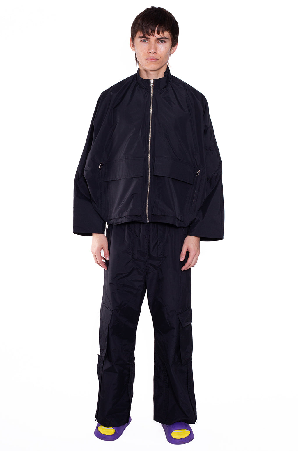 Kimono Windbreaker Black