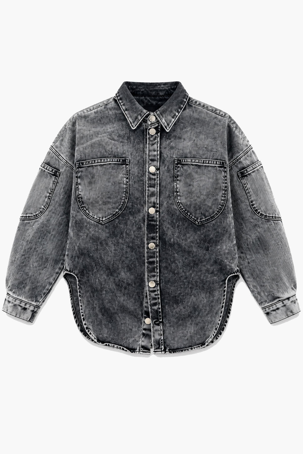 Denim Overshirt Ashes