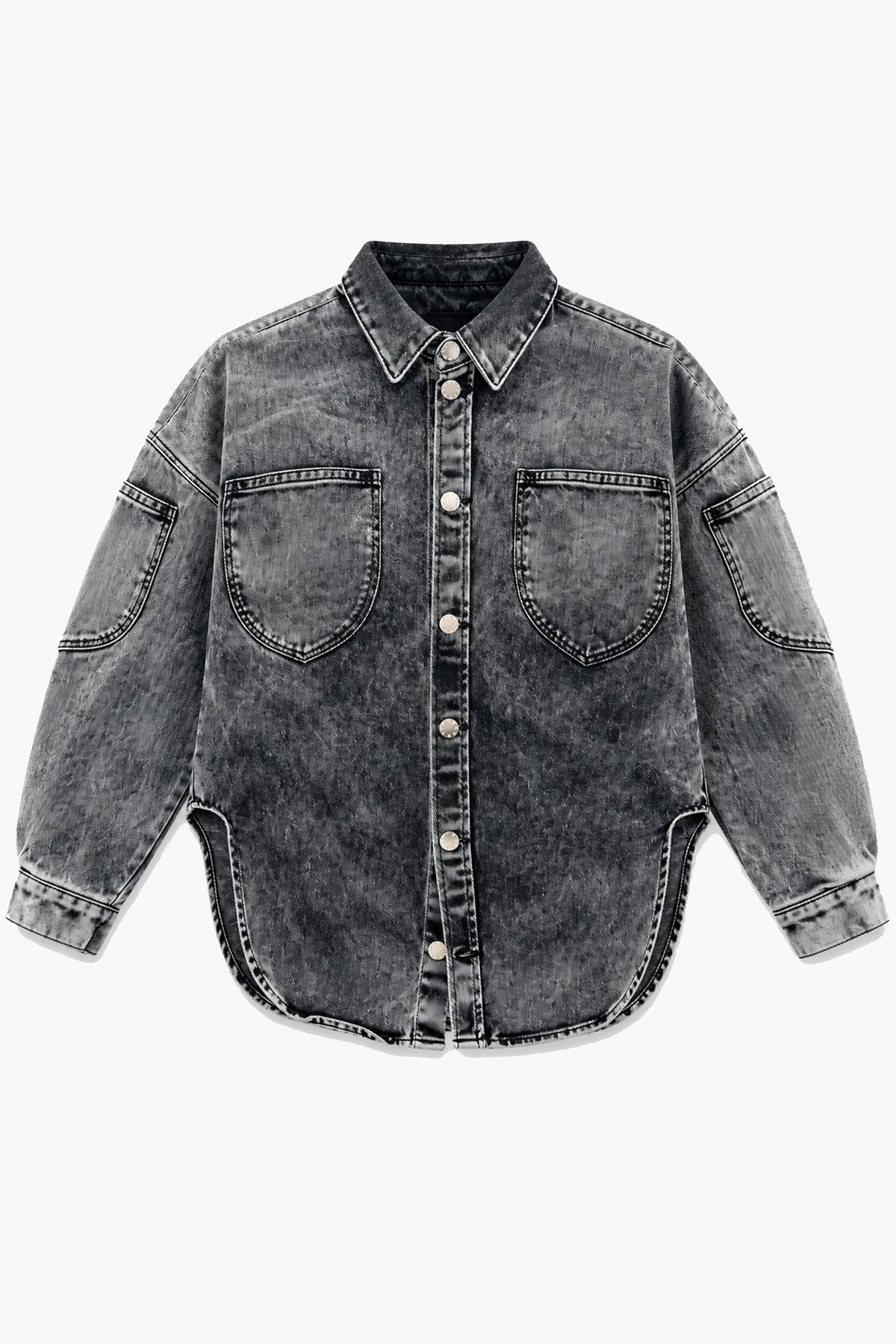Denim Overshirt Ashes